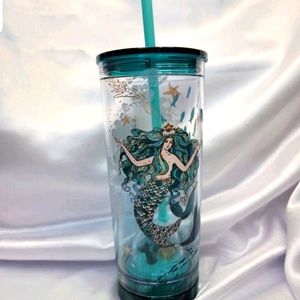 Starbucks siren/mermaid light up tumbler
